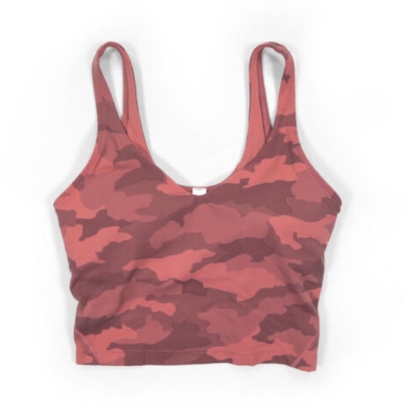Lululemon Align Tank Top- Heritage 365 Camo Brier Rose Multi. Size 0 - Picture 5 of 6